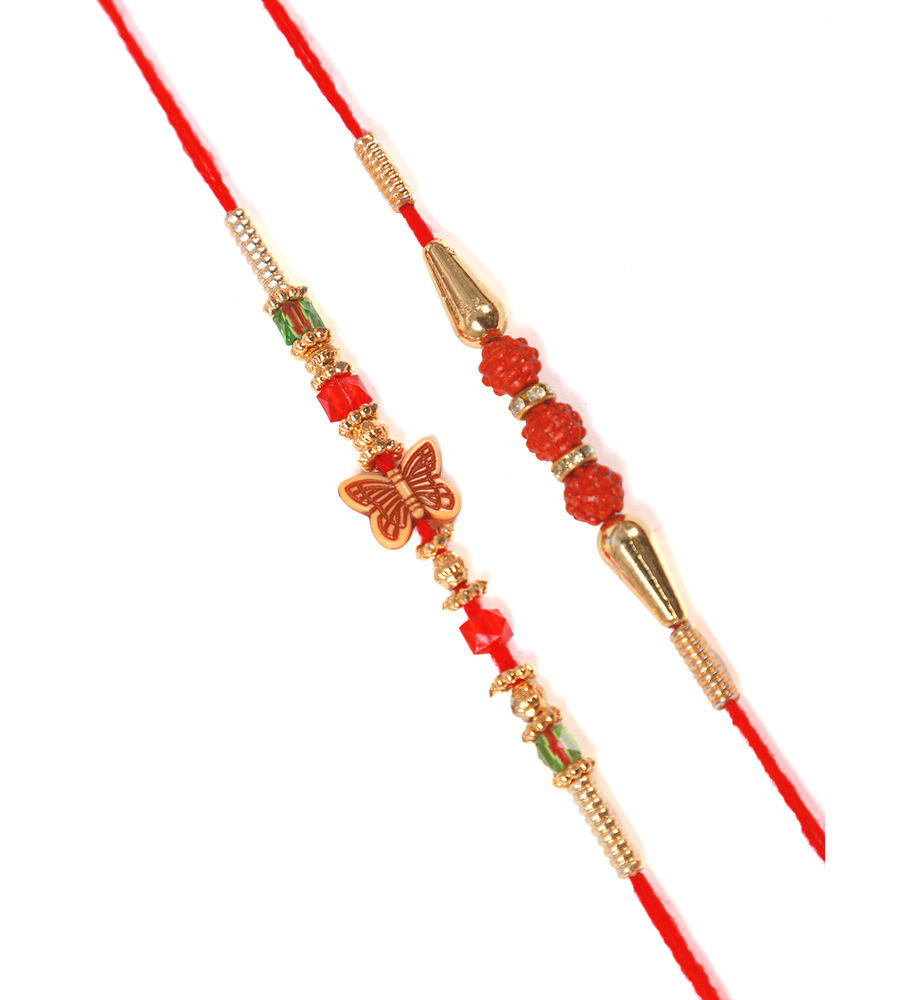 YouBella Rakhi Combo for Brother (Multi-Colour) (YBRK_72)